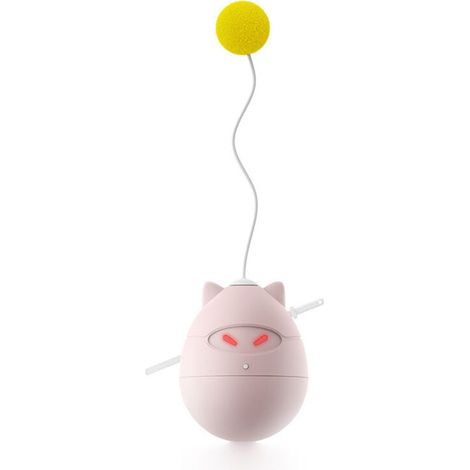 Juguetes de interior para gatos, juguete interactivo automático con bola ninja giratoria para perros, gatos y gatitos. (1/5)