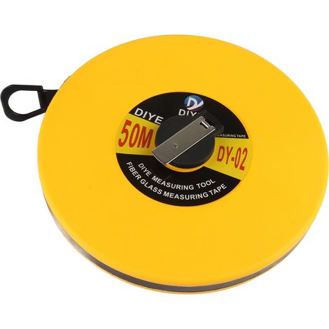 Ruban à mesurer en fibre de verre de 50 mètres, outil de mesure long (1/5)