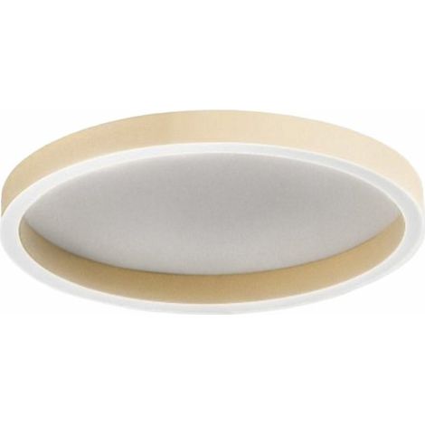 Plafoniera moderna gea luce aela pp faepbe1 led alluminio metacrilato biemissione