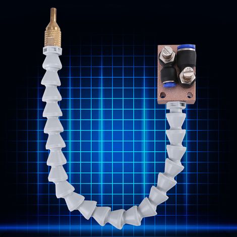 Système de brumisage et lubrification pour tours et fraiseuses CNC, tuyau d'air 8mm, refroidissement par brouillard