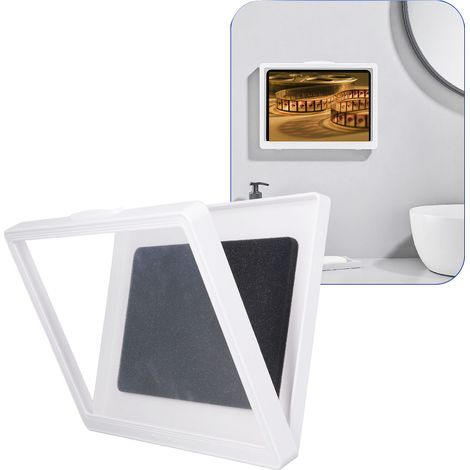 Wasserdichte und beschlagfreie Schutzhülle für Touchscreen-Handys, mit Wandhalterung, für Computer oder Tablets, Art.-Nr. 9802W, weiß. (1/5)