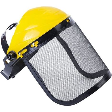 Casque de sécurité avec visière intégrale en maille pour débroussaillage et abattage Prote (1/5)