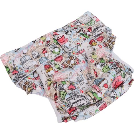 Couches-culottes pour adultes, imperméables, respirantes, anti-fuites et ajustables, pour adultes et personnes âgées. (1/5)