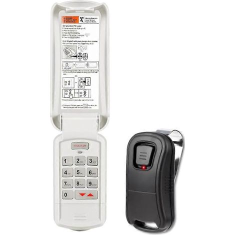 Tastatur und Fernbedienung für Genie GK-R G1T-BX Garagentoröffner, kompatibel mit allen Genie Intellicode Garagentoröffnern (1/5)