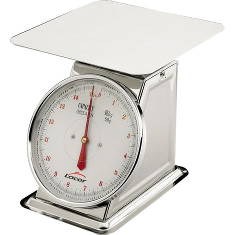 Échelle mécanique avec plaque plate 15 kg