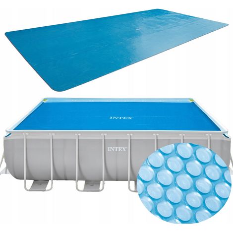 Solarheizmattenabdeckung für Rahmenpool 400x200 cm INTEX 28028