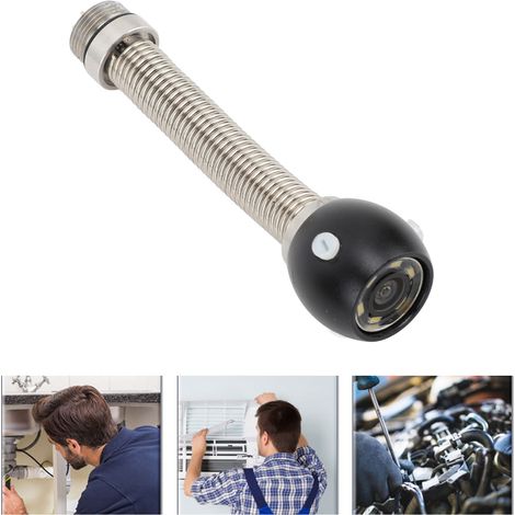 IP68 25mm Rohrinspektionskamera mit flexiblem Kopf und 6 Hochleistungs-LEDs für Rohre  25mm.