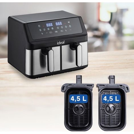 Eldom Ideal IK1500 Heißluftfritteuse schwarz 4,5 Liter (1/3)