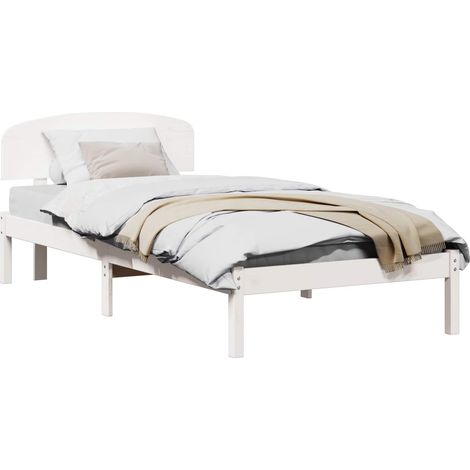 Maison Exclusive - Estructura de cama 90 x 190 cm Madera de pino (1/5)