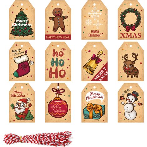 Carte De Voeux - Cartes De Noël Avec Enveloppes - Cartes Blanches Pour Toutes Occasions - 10 Pièces (1/5)