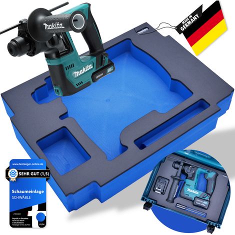 SCHWÄBLE Schaumeinlage Schaumstoffeinlage für Makita 12V Akku-Bohrhammer HR140 (1/5)