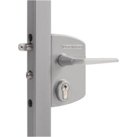Serrure type industriel pour cylindre GSZ pour profil plat de 10 à 30mm - Locinox - (1/3)