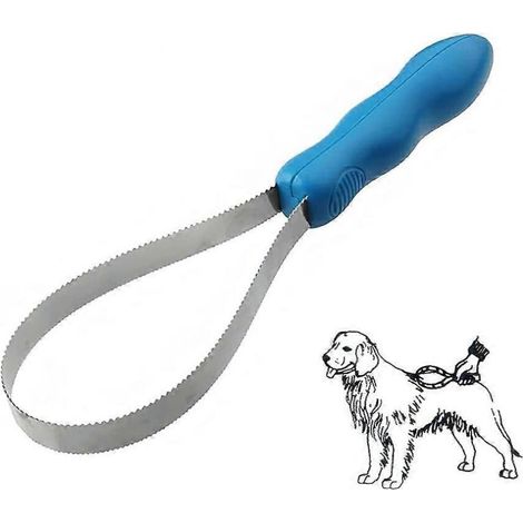 Brosse nettoyante pour poils GETIT compatible avec les chiens et les chats. Peigne pour l'élimination des poils de chien et de chat.-AquaForge (1/4)