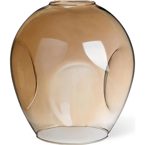 Abat-Jour Verre Transparent 6.30X5.91X5.91In Accessoire Polyvalent Pour Lampe De Sol Et Lampe De Table Diffuseur De Lumière Pour Salon Et Bureau (1/5)