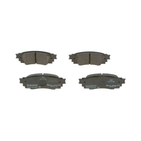 Jeu de garniture de frein à disque arrière - 0986424840 - BOSCH (1/5)