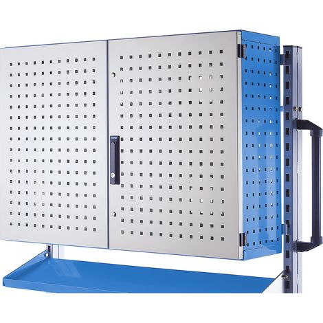 eurokraft pro, Armoire verrouillable en tôle, force 50 kg, h x (1/2)