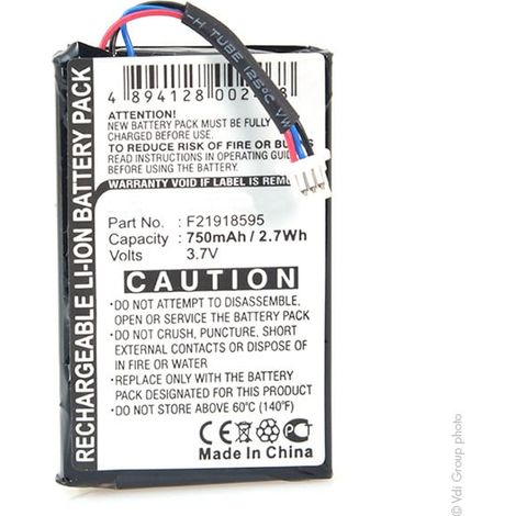 NX - Batterie téléphone, smartphone, GSM 3.7V 750mAh - B-8634BI-JACKX-OCKTINF21918595PA1086 (1/3)