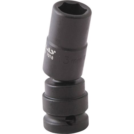 Douille cardan choc héxagonale 13mm L.69mm 1/2" Cr-Mo - SA 0491 - CLAS Equipements