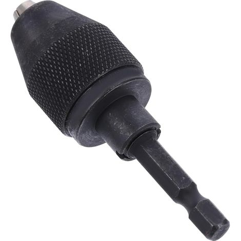 Mandrin de Perceuse en Métal 0,3-6,5mm Verrouillage Stable et Adaptation pour Perceuse Visseuse Filaire Usage Domestique (1/5)