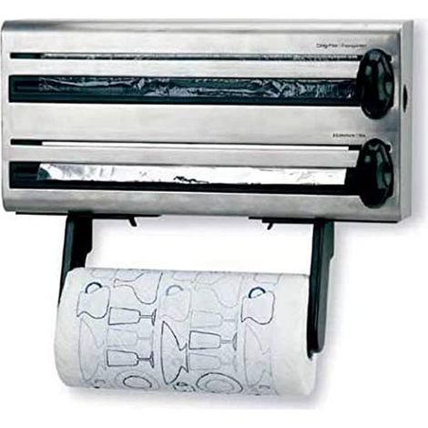 Lacor 60701- Portarotoli Cucina Multiplo Inox 18/10