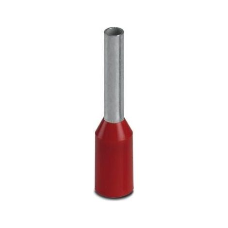 Phoenix Contact AI 1 - 8 RD terminales de cable rojo 100 uds