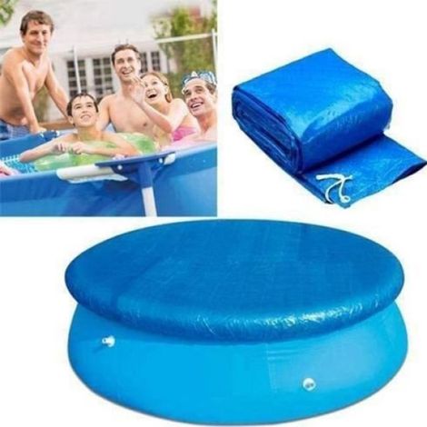 Couverture Piscine - Polyethylenes - Etanche Anti-poussiere - Pour Piscine Rondes 183 Cm - 1 Unite (1/4)