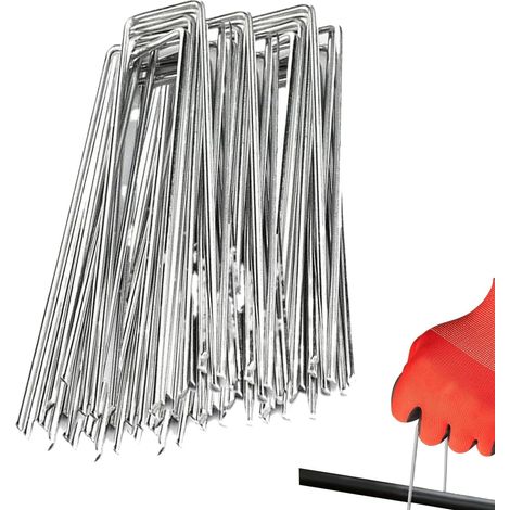 50 Stück U förmige heringe 15 cm Lange Verzinkte Und Stabile
