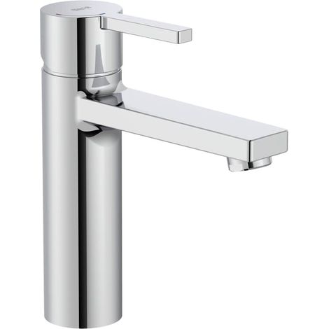 MEZCLADOR LAVABO MEZZO LISO NAIA CON AIREADOR CROMADO (1/2)