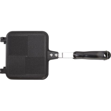 Appareil à sandwichs chauds, poêle à sandwichs antiadhésive amovible en sergé, double face chauffante pour la cuisine (1/5)