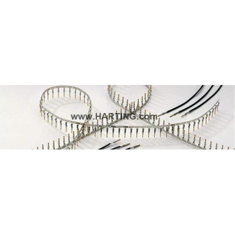 HARTING 09670008178 09 67 000 8178 Stiftkontakt AWG min.: 24 AWG max.: 20 Kupferlegierung versilbert (1/2)