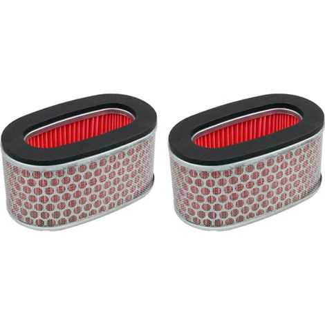 Filtros de aire de repuesto para dos motocicletas 17213-MBA-010, aptos para VT750 Shadow/400 1998-2003. (1/3)