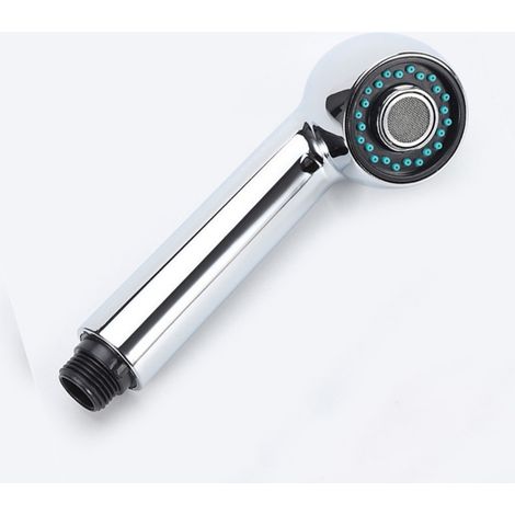 Pommeau de douche - amovible et rétractable - avec bouton - pommeau de douche haute pression anticalcaire