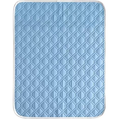 Tapis Rafraîchissant pour Chien et Chat XXL 150x100 cm - Coussin Refroidissant Auto-Activé Ultra Doux et Absorbant, Accessoire Confort Été pour Animaux de Grande Taille-x (1/2)