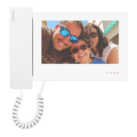 Hikvision DS KH7300EY WTHE2 White Interphone Vidéo Tactile (1/3)