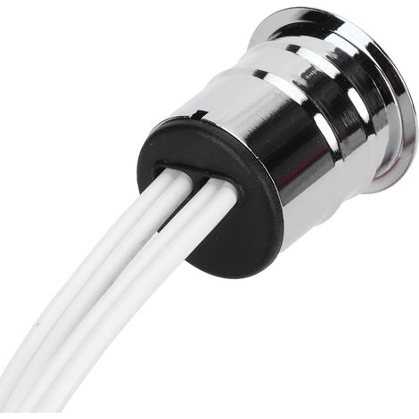 [Détecteur Infrarouge] Interrupteur à Induction Corporelle 5V 12V 24V en Aluminium, Boîtier 46g, 72W Max pour Armoire/Cabine, 1x Kit avec Manuel (1/5)