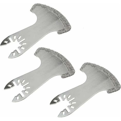 Lot de 3 lames oscillantes pour scie à coulis - (1/5)