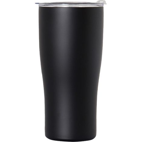 1 Gobelet isotherme,Acier inoxydable 304,Double paroi,Vide,Capacité 887 ml,Noir,Extérieur,Voyage (1/5)