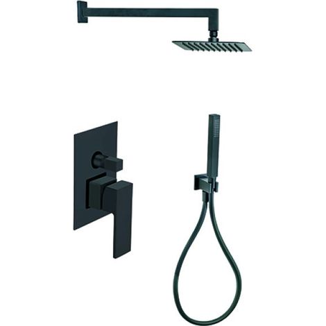 KIT DOCCIA KIRA 2 NERO OPACO Nero Opaco