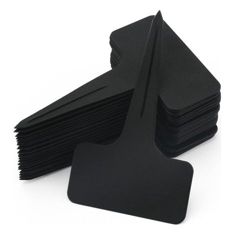 Etichette per piante, cartellini per ortaggi, set da 100 etichette per piante, etichette blu per piante, cartelli per l'orto (1/5)