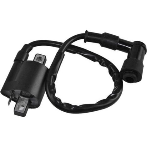 [NEVER USED] Black Ignition Coil Compatible with Yamaha PW50 PY50 PEEWEE PY PW 50 Dirt Pit Bike Parts