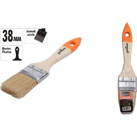 Kaela - Pennello Piatto Da 1.5" 38 Mm Pennellessa Per Pittura Verniciare Dipingere 90262 - (1/3)