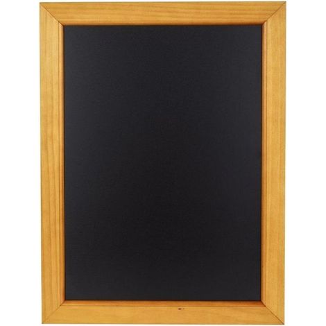 Ardoise murale cadre en bois - 450 x 600 mm (1/5)