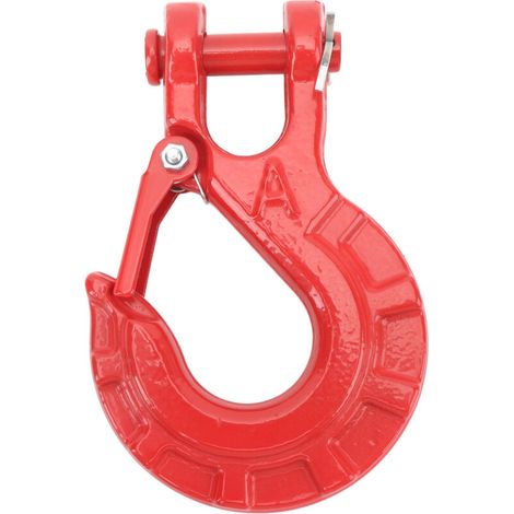 Generic Alloy Steel Trailer Safety Hook, 3/8 (red). (1/5)