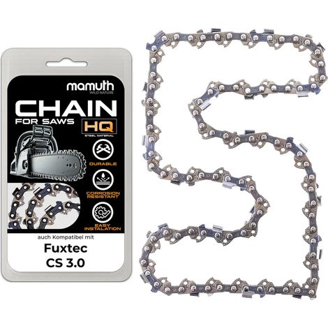 Chaîne de tronçonneuse 40cm 1,5mm 0,325" 66 TG pour Fuxtec CS 3.0 (1/4)