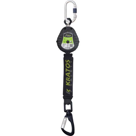 Kratos Safety OLYMPE-S2 Gurtband Höhensicherungsgerät Länge 2 m-KRAFA2050202