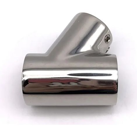 60-degree tee, 25 mm stainless steel 316, high-gloss polished, 3 mm thickened, hardware fittings, pipe connectors, connectors, non-directional.--DTEKGAZ