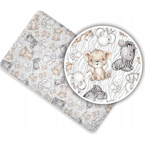 Drap en coton POUR berceau 160x80 motifs (1/5)