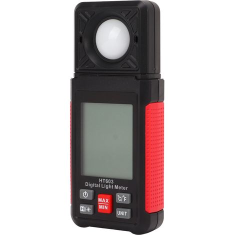 Professioneller digitaler Belichtungsmesser mit hoher Genauigkeit und schneller Reaktionszeit, Luxmeter mit großem Messbereich und Helligkeitsmessbereich (1/5)