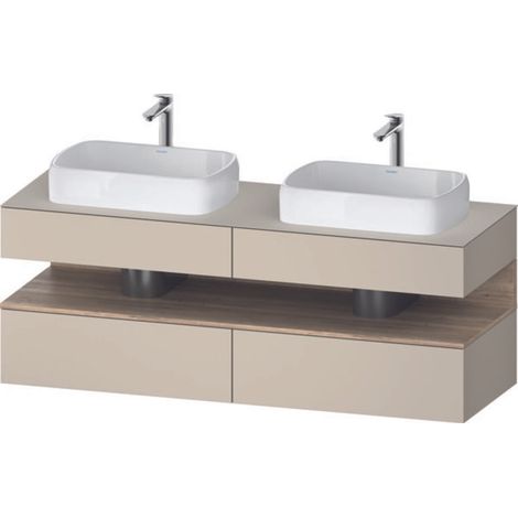 Duravit Collection One Konsolenwaschtischunterbau, 2 Auszüge, 2 (1/2)