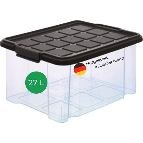 Novaliv Aufbewahrungsbox  1x Aufbewahrungsbox, 1x Deckel (1/5)
